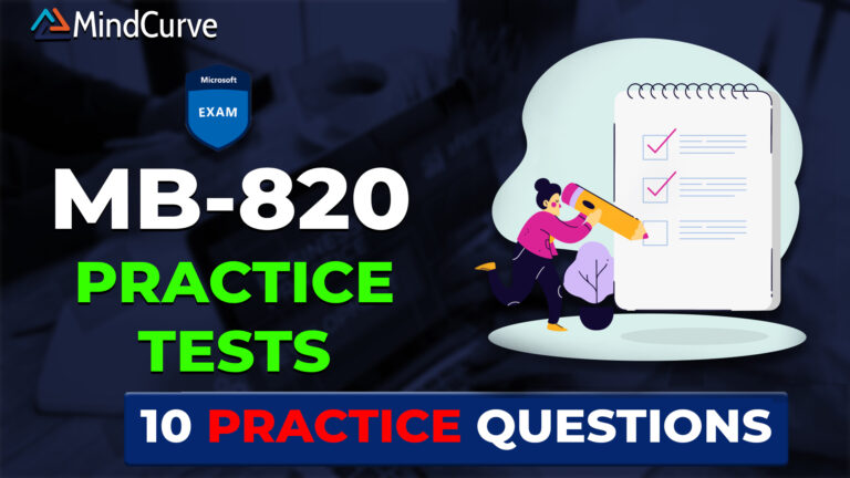 MB-820: Dynamics 365 Business Central Developer Associate 10 Practice Questions